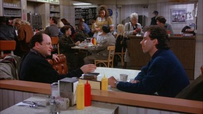 When she threw that toupee out the window - Seinfeld