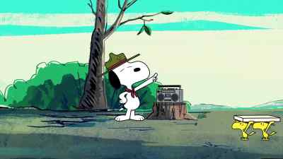"When tidying up a campsite, - Camp Snoopy