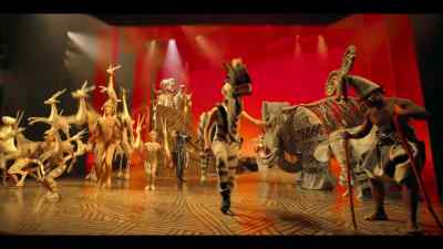 When they told me
they were doing a stage version, - The Lion King at the Hollywood Bowl