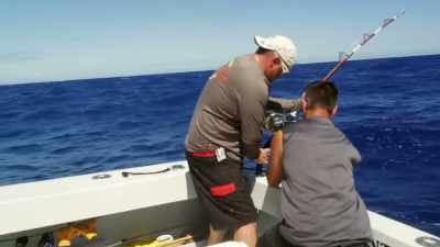 When it took the line,
when this thing hit it, - Deadliest Catch: Bloodline