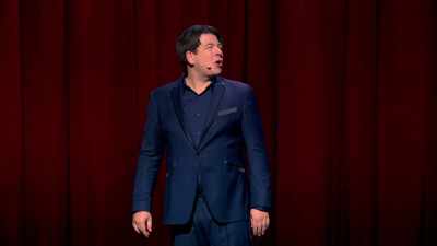 When she tries to come close to me,
I try to bite her, - Michael McIntyre: Showman