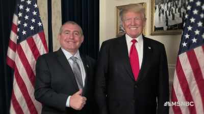When Trump saw us, he
greeted us like he always - From Russia with Lev