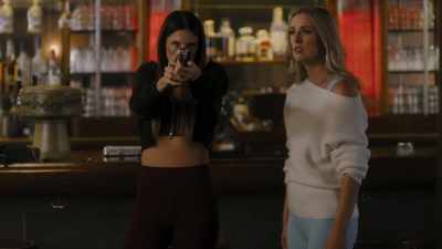 When he turns his
back, just point, aim. - Blackmail, Lies and Murder