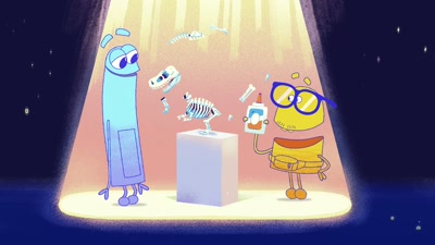 When you use a gob of glue
Just what exactly does it do - StoryBots: Answer Time