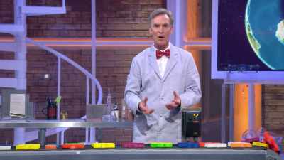 When we use that word,
who exactly is the "over"? - Bill Nye Saves the World