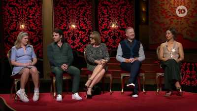 When you used to sit there
stroking those plants, were
you... - Taskmaster