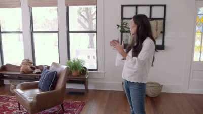 When you walk into this space,
it's so massive -- - Fixer Upper: Behind the Design