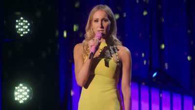 When you want to say something,
don't say it and men will like you more. - Nikki Glaser: Good Clean Filth