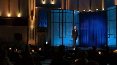 When we were doing these drive-in shows,
we were all on a bus together, - Nate Bargatze: The Greatest Average American