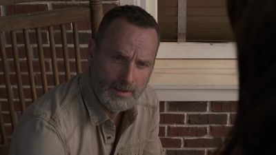 When we were fighting the Saviors, - The Walking Dead