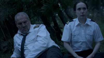 When we were flying here, - Jurassic Triangle