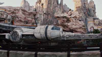 When we were in England, we would go
to aircraft scrapyards and stuff - One Day at Disney