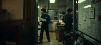 When we were in the locker room, - First Love