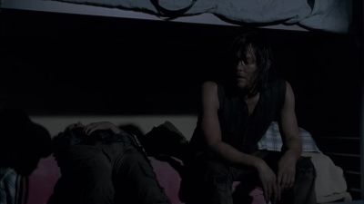 When we were out by the car... - The Walking Dead