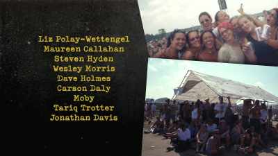 ♪ When we were young
The future was so bright ♪ - Woodstock 99: Peace Love and Rage