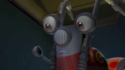 - When will you be back?
- While longer... - Ricky Zoom