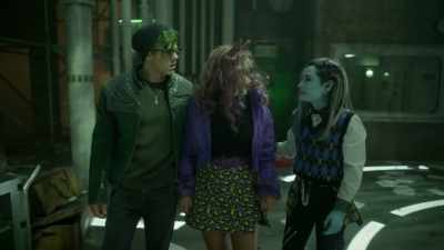 When you woke her, - Monster High 2
