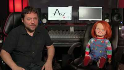 - When you work on a Chucky
film you have the task - Living with Chucky