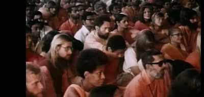 When you would sit with him in a hall
with six-- 7,000 people... - Wild Wild Country