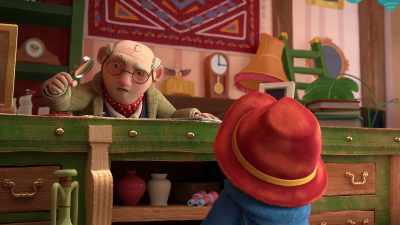When you were at my desk, - The Adventures of Paddington