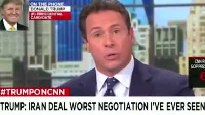 When as you just said,
the Ayatollah says, - Trump: The Art of the Insult