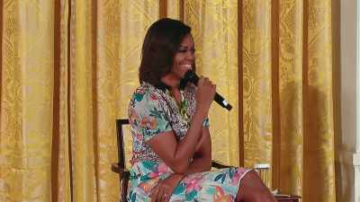 When you were little,
did you ever want - First Ladies