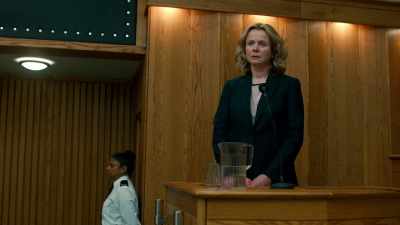 When you were seated together outside, - Apple Tree Yard