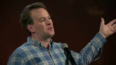 When you're broke,
everything is just low to the ground. - Mike Birbiglia: Thank God for Jokes