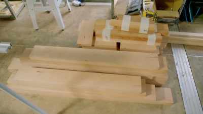 When you're doing a lot of similar
components, - Handmade: Britain's Best Woodworker