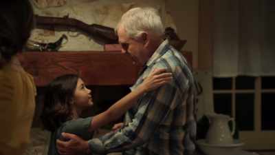 ♪ When you're looking at
me like I'm already gone ♪ - Romance on the Ranch