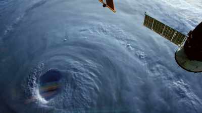 When you're up in space,
there's a major fluid shift. - One Strange Rock