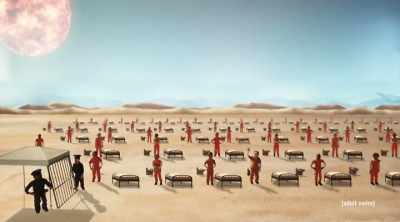 Whenever a prisoner
wanted to escape, - The Shivering Truth