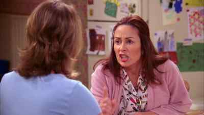 Whenever she comes up against
somebody with a backbone - Everybody Loves Raymond