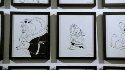 Whenever I have to draw characters
from the Disney canon, - One Day at Disney