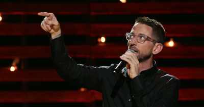 Whenever I read,
"Ray Rice punches girlfriend on elevator," - Neal Brennan: 3 Mics