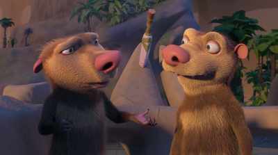 Whenever we're in trouble,
all we do is play dead. - The Ice Age Adventures of Buck Wild