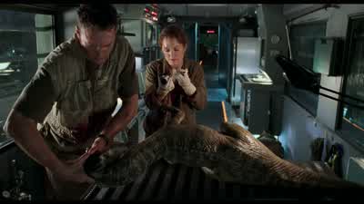 Whenever you're ready He's fighting Dr Quinn - The Lost World: Jurassic Park