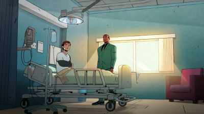 - Where am I?
- Oscorp's experimental medical wing. - Your Friendly Neighborhood Spider-Man