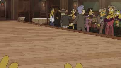 Where am I? This is some good hypnagogia. - The Simpsons: The Past and the Furious