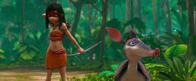 Where are my arrows?
- You lost your arrows? - Ainbo