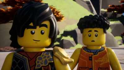 Where are we go--
Whoa... - LEGO Ninjago: Dragons Rising