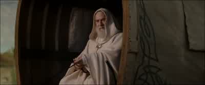 BILBO WEAKLY Tell me again lad where are we goingFRODO To the harbor BilboThe Elves have accorded you a special honora place on the last ship to leave Middle earthFrodoany chance of seeing that old Ring of mine againThe one I gave youSorry UncleI'm afraid - The Lord of the Rings: The Return of the King