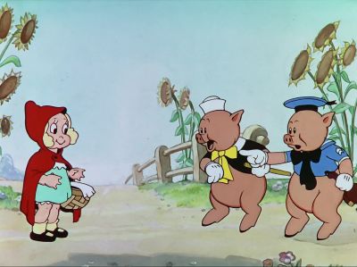 Where are you going Red Riding Hood - The Big Bad Wolf