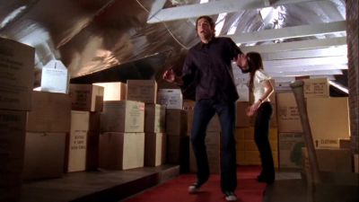 - Where are we going?
- The attic. - Chuck