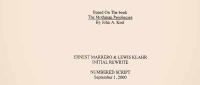 Where they are left as
destabilized, to a certain
degree, - The Mothman Legacy