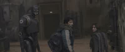 Where are you taking these prisonersThese are prisoners Yes Where are you taking themI am taking them to imprison them in prisonHe's taking us to GROANS QuietAnd there's a fresh one if you mouth off again - Rogue One: A Star Wars Story