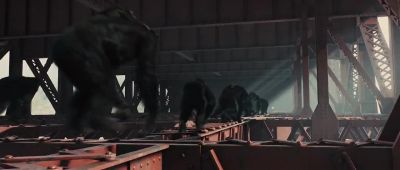 Where are they?  I don't see them! - Rise of the Planet of the Apes