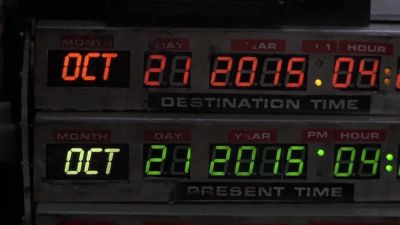 Where are we When are we - Back to the Future Part II