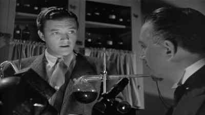 Where did you collect
this smear, Rhodes? - The Return of Doctor X