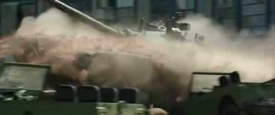 - Where did you learn to drive a tank?
- Ah, it's first time, how am I doing? - Renegades